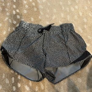 Lululemon Black Shorts with Reflective Dots